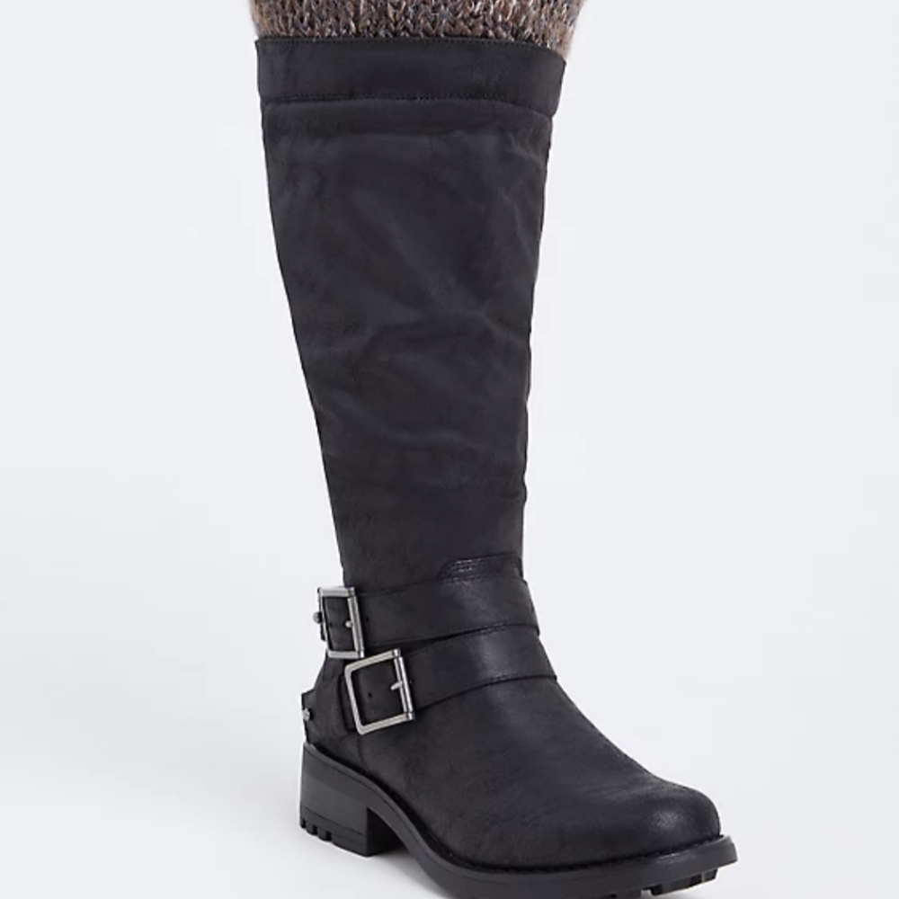 BNWOT Extra Wide Calf Torrid Knee High Boots - Women's Size 6.5